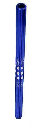 22.2mm BMX Special Alloy Fluted Seat Post Saddle Stem New-old School BMX Blue