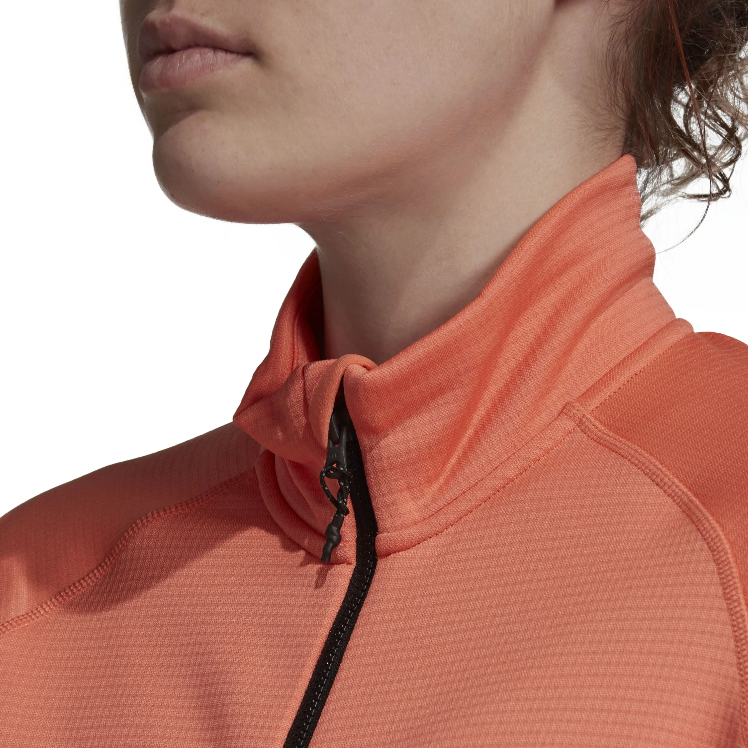 adidas Women's Stockhorn Fleece II Jacket Semi Coral L