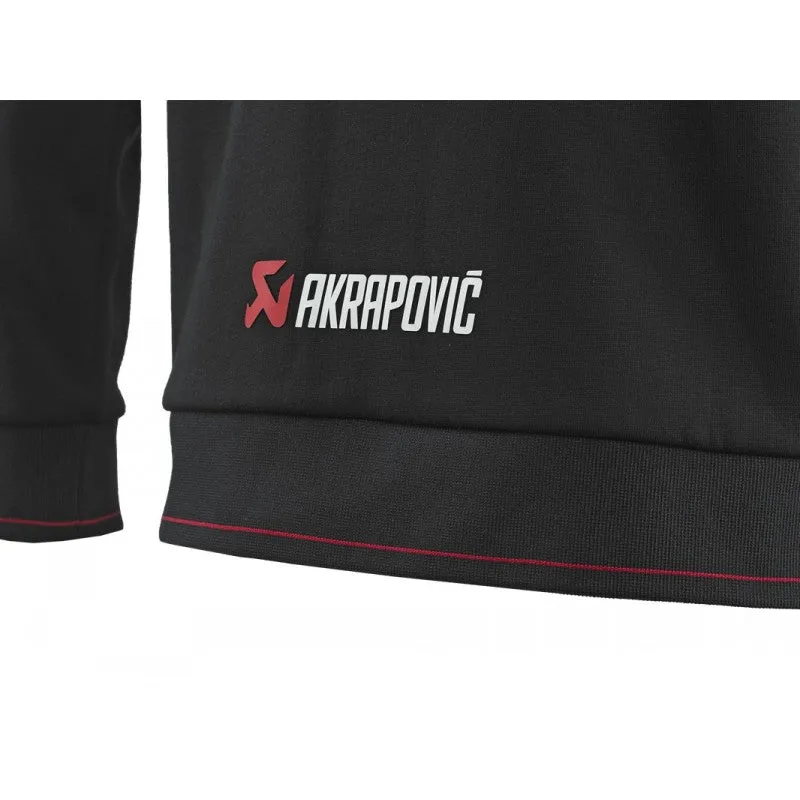 AKRAPOVIC 802063 Zip Hoodie Corpo Black Women M