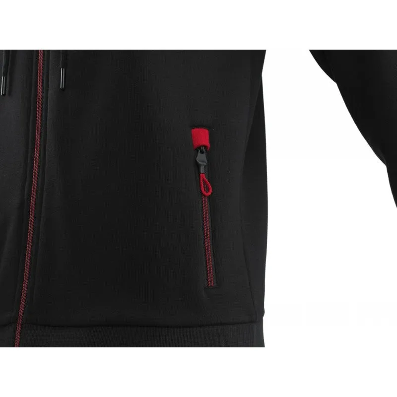 AKRAPOVIC 802066 Zip Hoodie Corpo Black Women 2XL