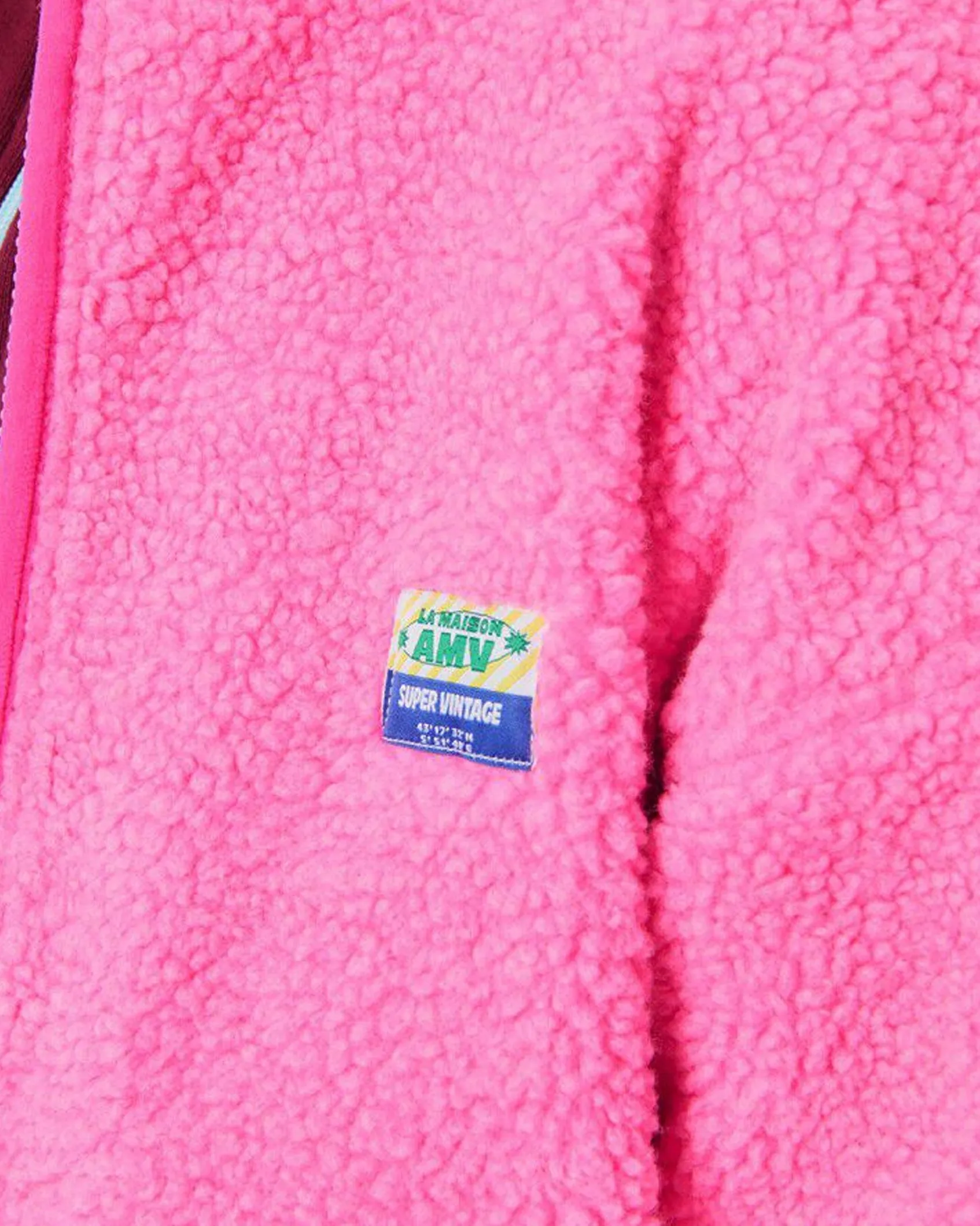 American Vintage Hoktown Fleece Acid Pink