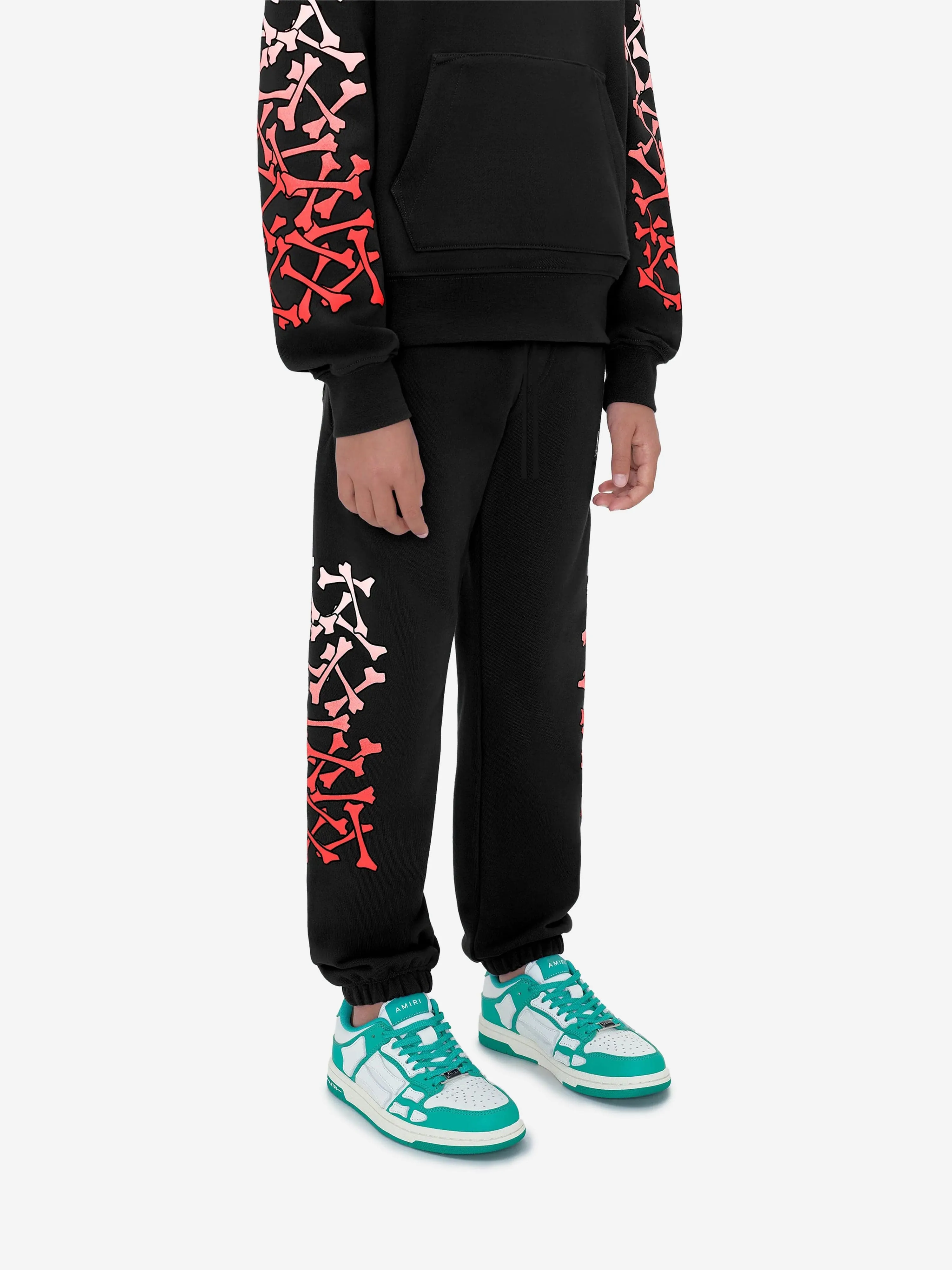 Amiri Kids Bones Joggers in Black