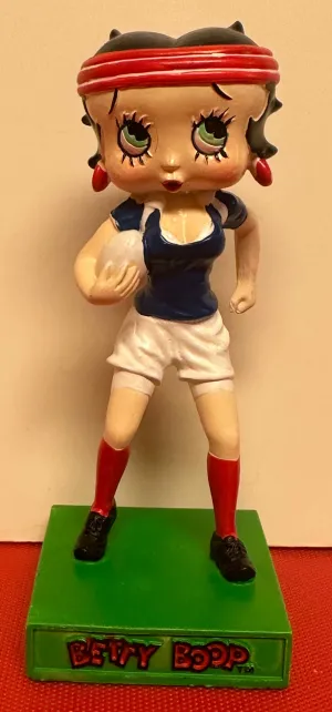 Betty Boop Rugby/Football Player