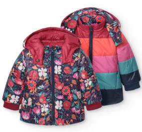 Boboli - Print Reversible Parka