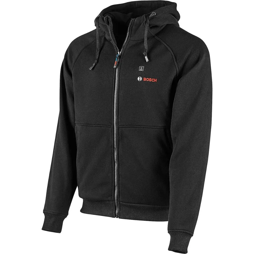 Bosch GHH12V-20SN12 12V Max Heated Hoodie Kit with Portable Power Adapter - Size Small