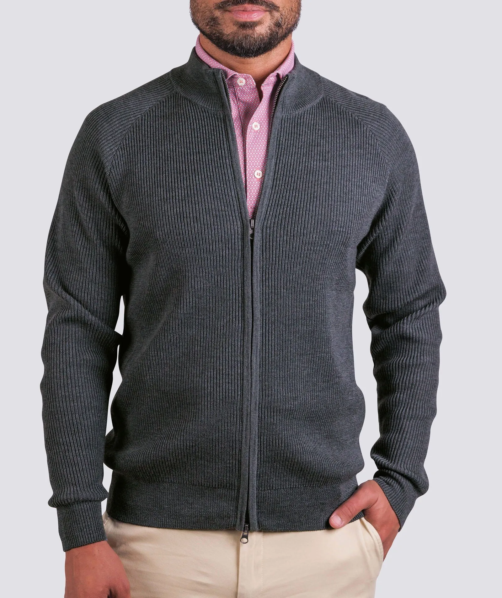 Braden Full-Zip Sweater