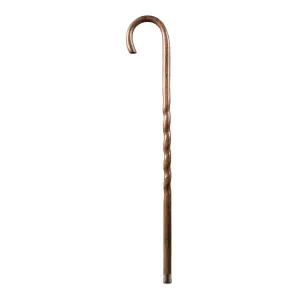 BRAZOS™ TWISTED OAK TRADITIONAL HANDCRAFTED WALKING CANE, 37-INCH, SOLD AS 1/EACH MABIS 502-3000-0246 1/EACH