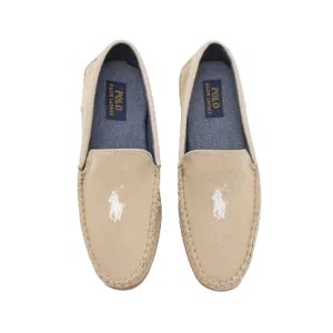 Brenan Polo Ralph Lauren Slip-on Shoe - Beige/Milkshake