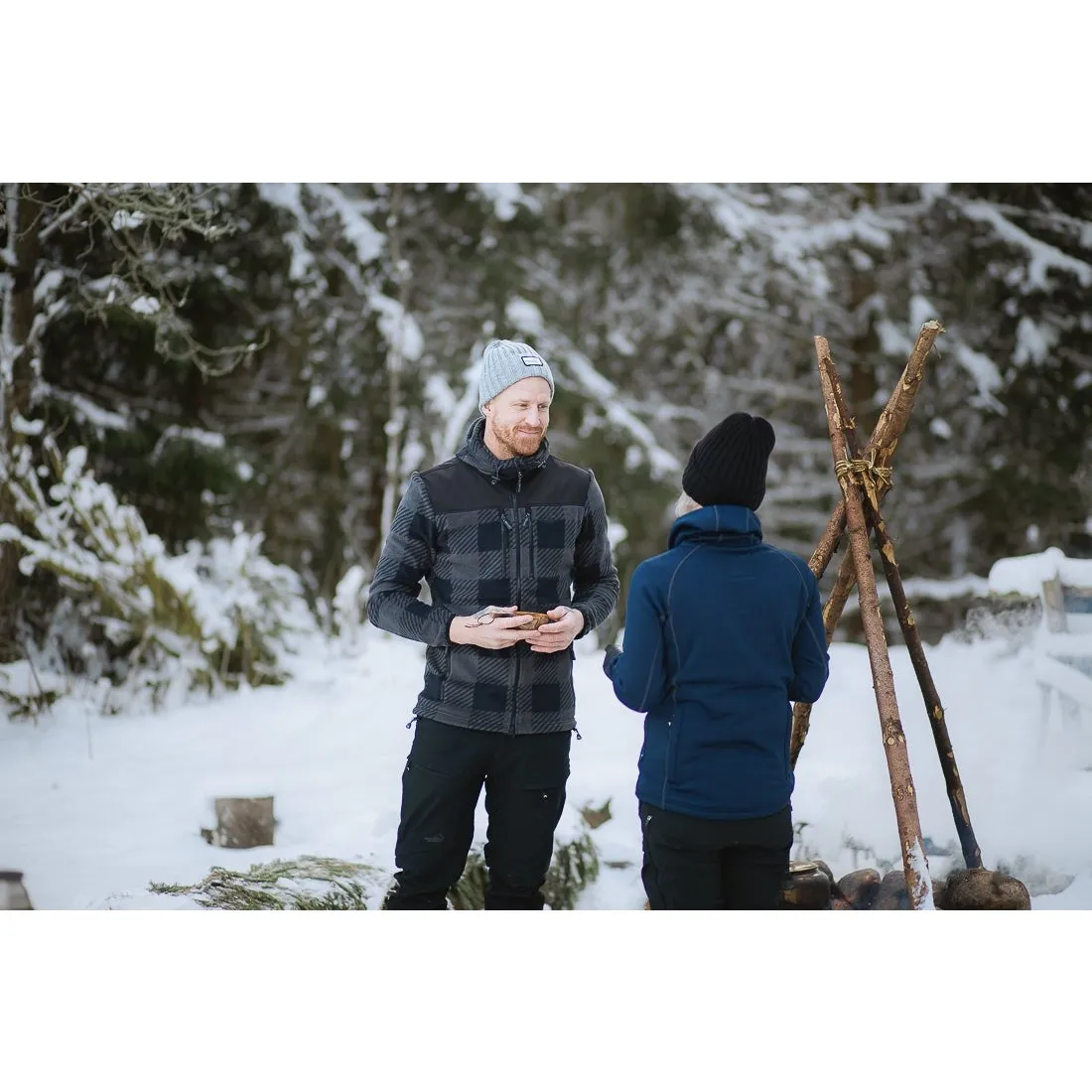 Canada Unisex Fleece Jacket (Anthracite)