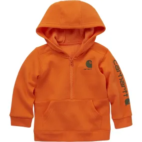 Carhartt Kids' Half Zip Hooded Sweatshirt