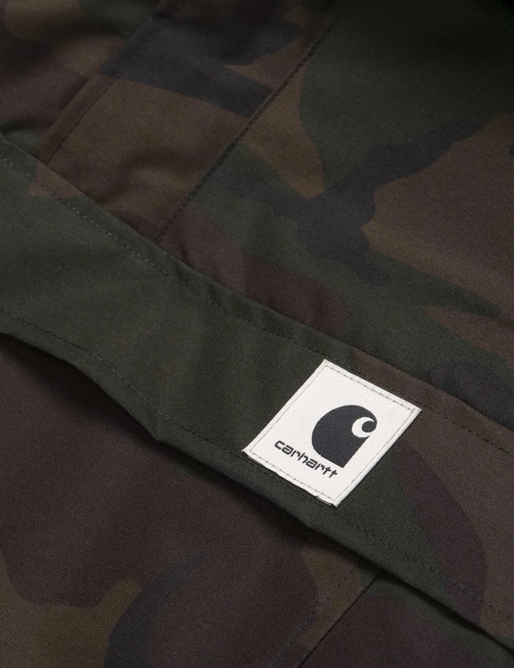 Carhartt-WIP Nimbus Half-Zip Jacket (Fleece Lined) - Camo Evergreen