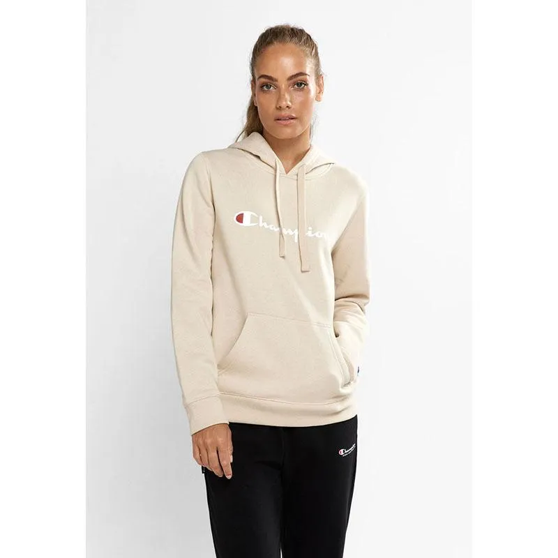 Champion Script Hoodie - Still Beige