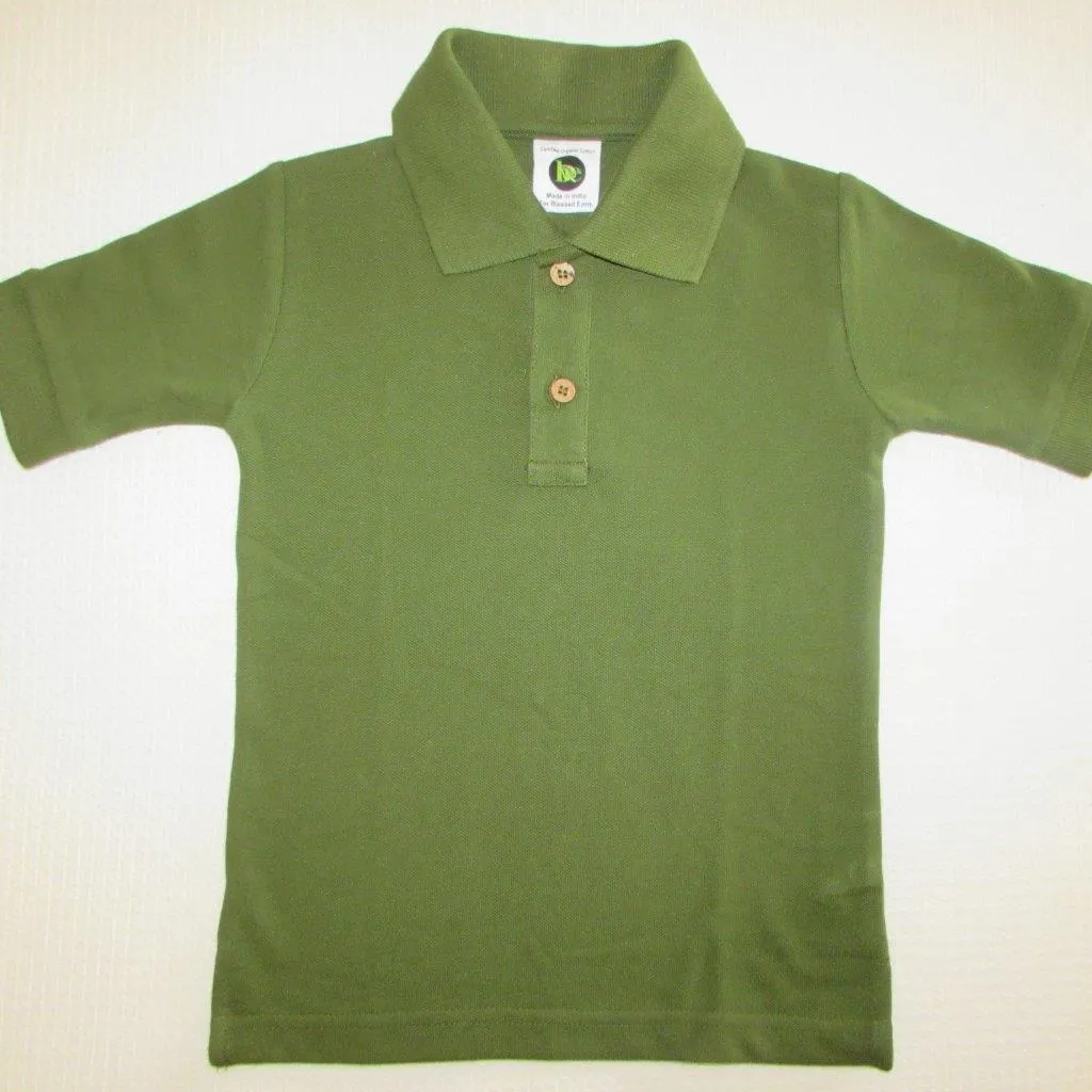 Childrens Short Sleeve Polo Shirts