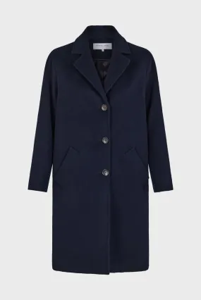 Coat Lathicia Dam08a037 Navy