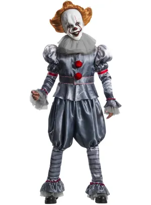 Collector's Edition Mens Pennywise Halloween Costume