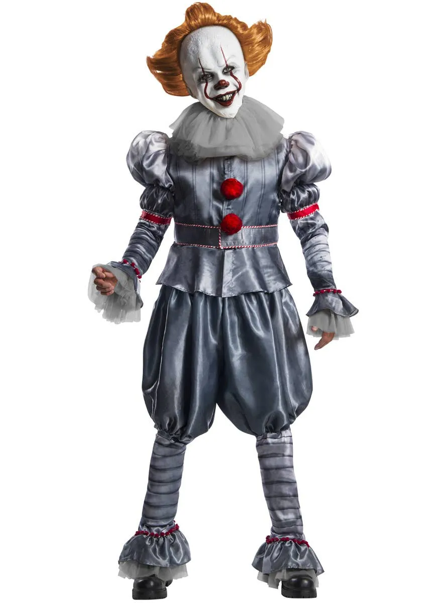 Collector's Edition Mens Pennywise Halloween Costume