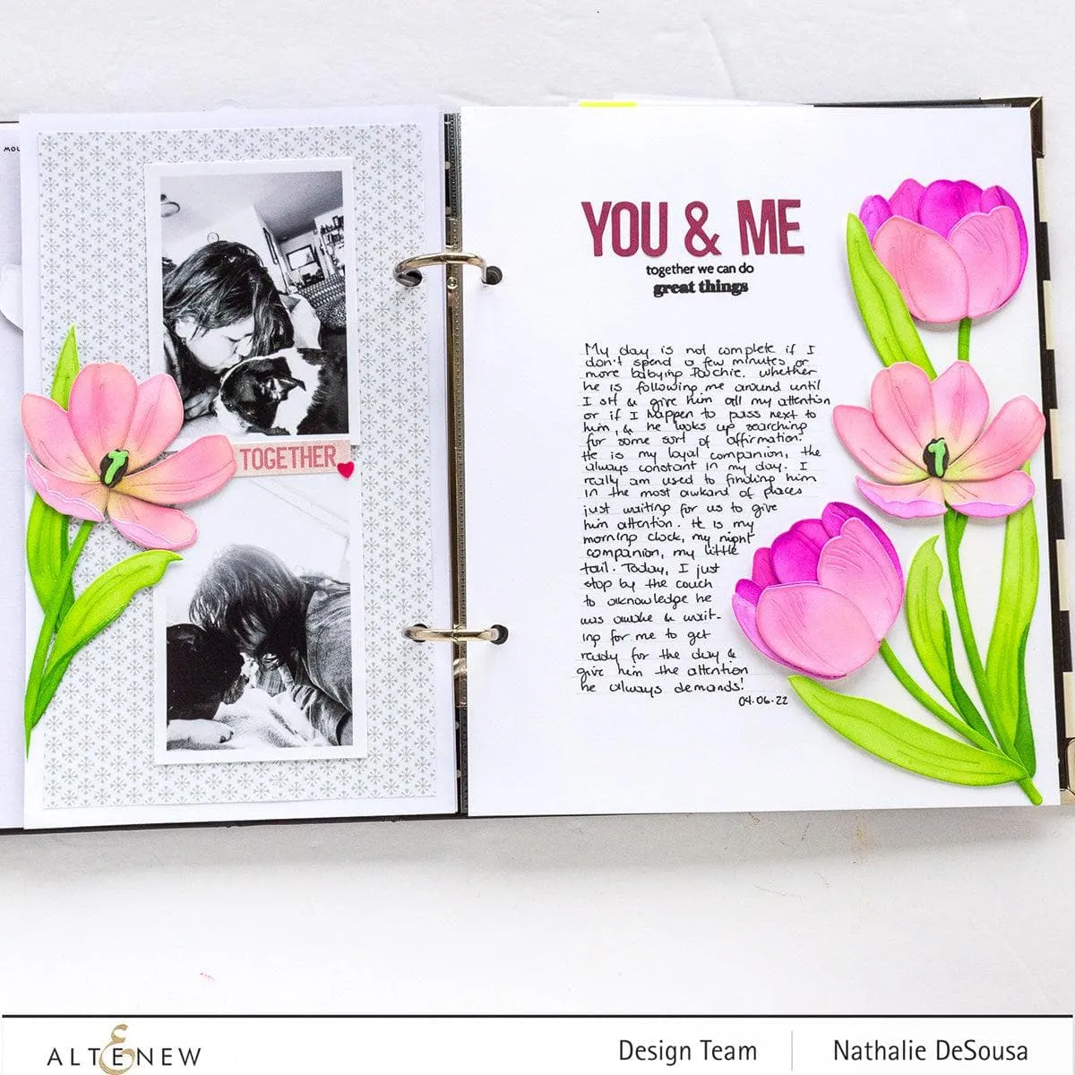 Craft-A-Flower: Tulip Full Bloom Layering Die Set