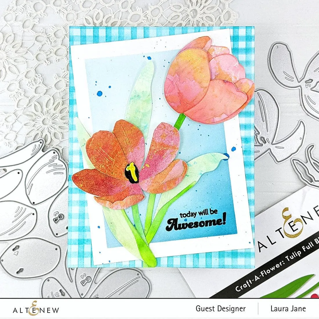 Craft-A-Flower: Tulip Full Bloom Layering Die Set