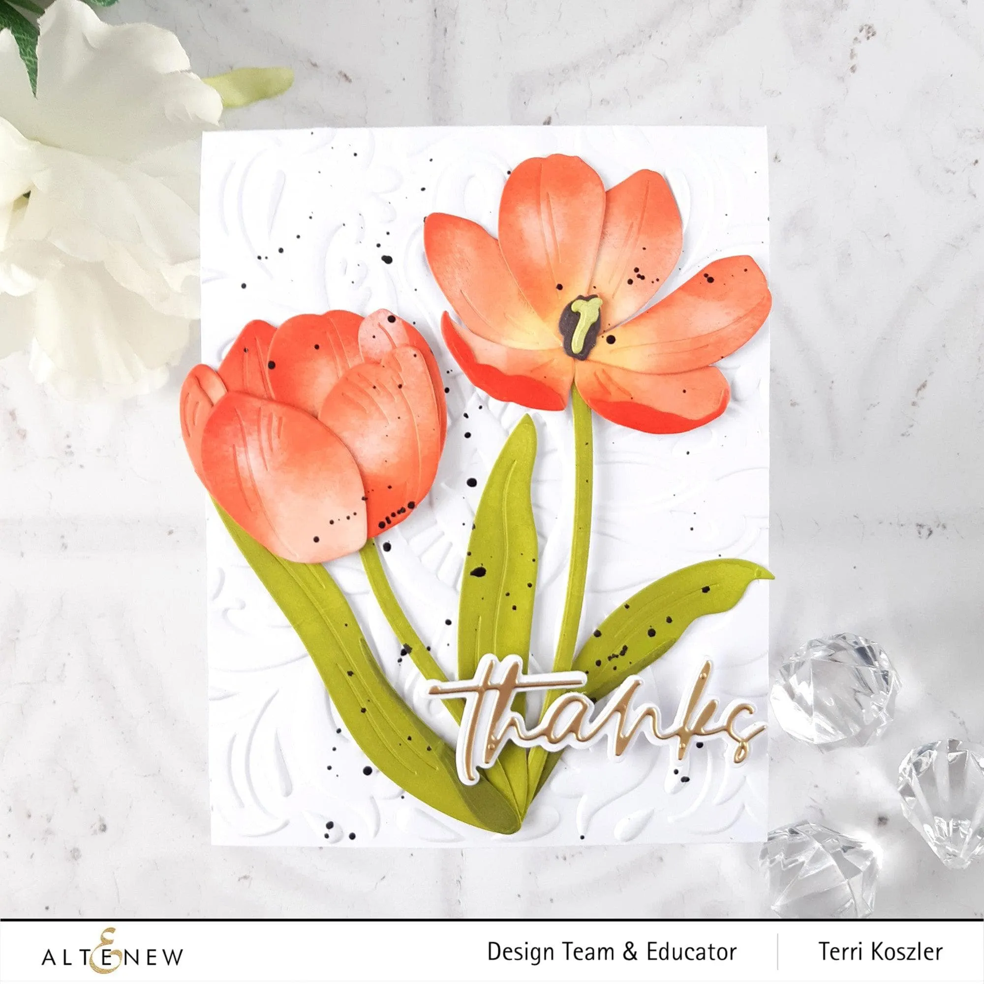 Craft-A-Flower: Tulip Full Bloom Layering Die Set