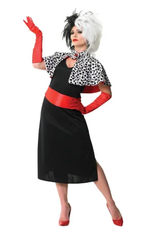 Cruella De Vil Deluxe Costume - Buy Online Only