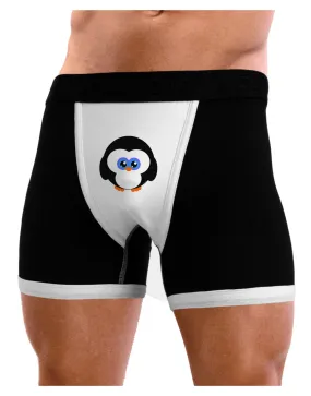 Cute Penguin Christmas Mens Boxer Brief Underwear