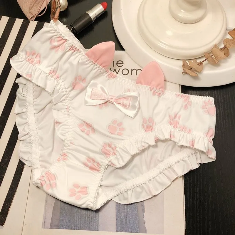 Cute Womens Paw Paw Kitty Panties