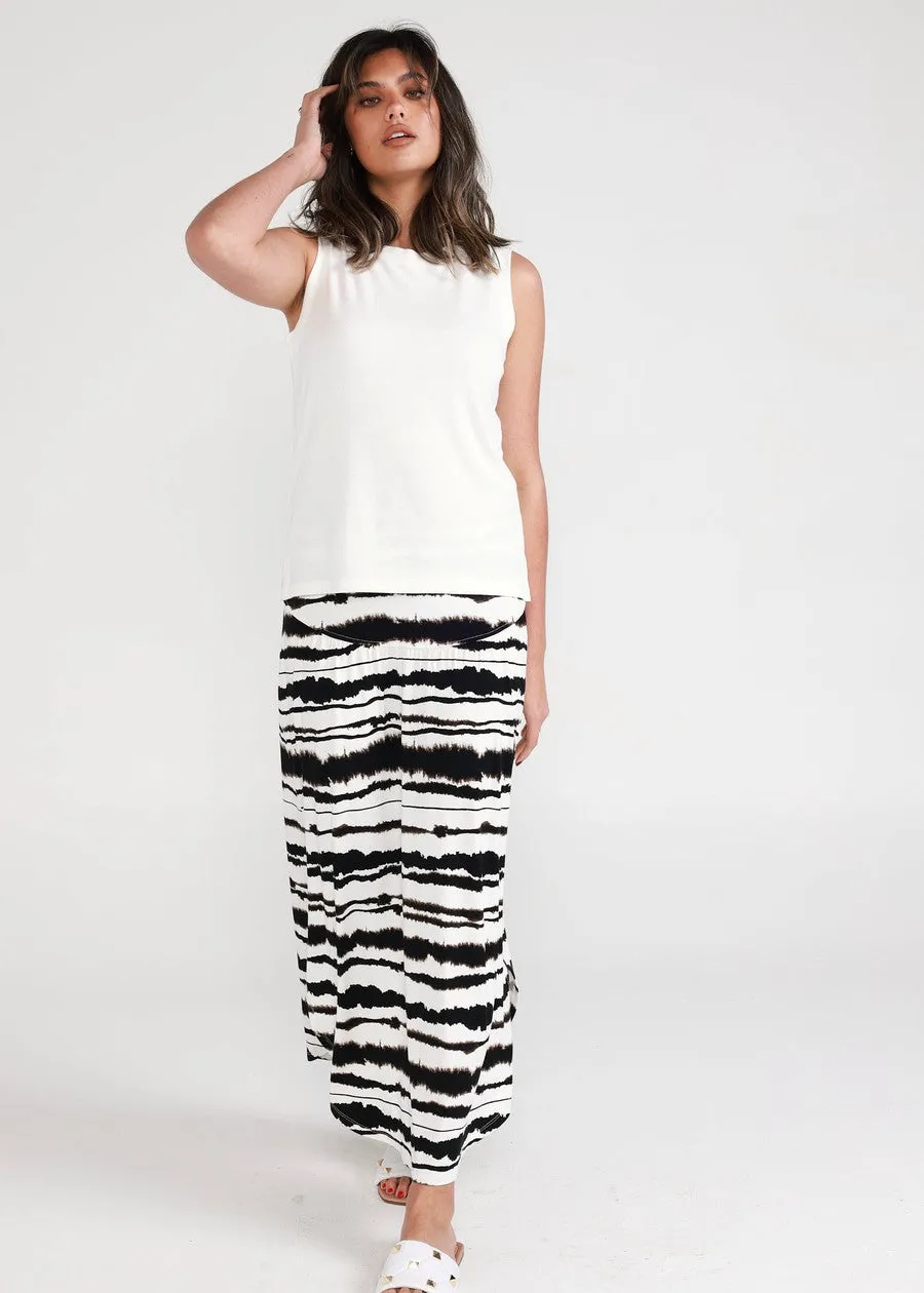 Dionne Bamboo Maxi Skirt - Tie Dye