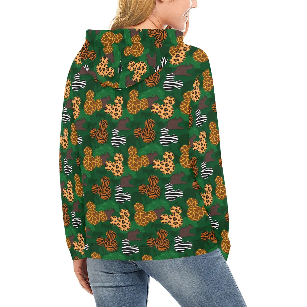 Disney Animal Prints Hoodie for Women