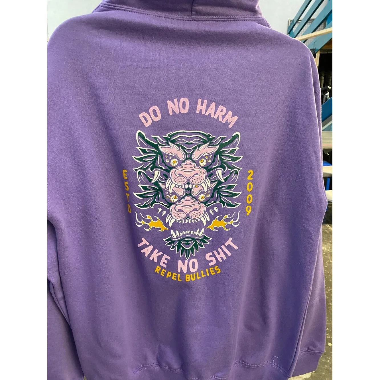 Do No Harm Take No Shit  - Lavender Hoodie