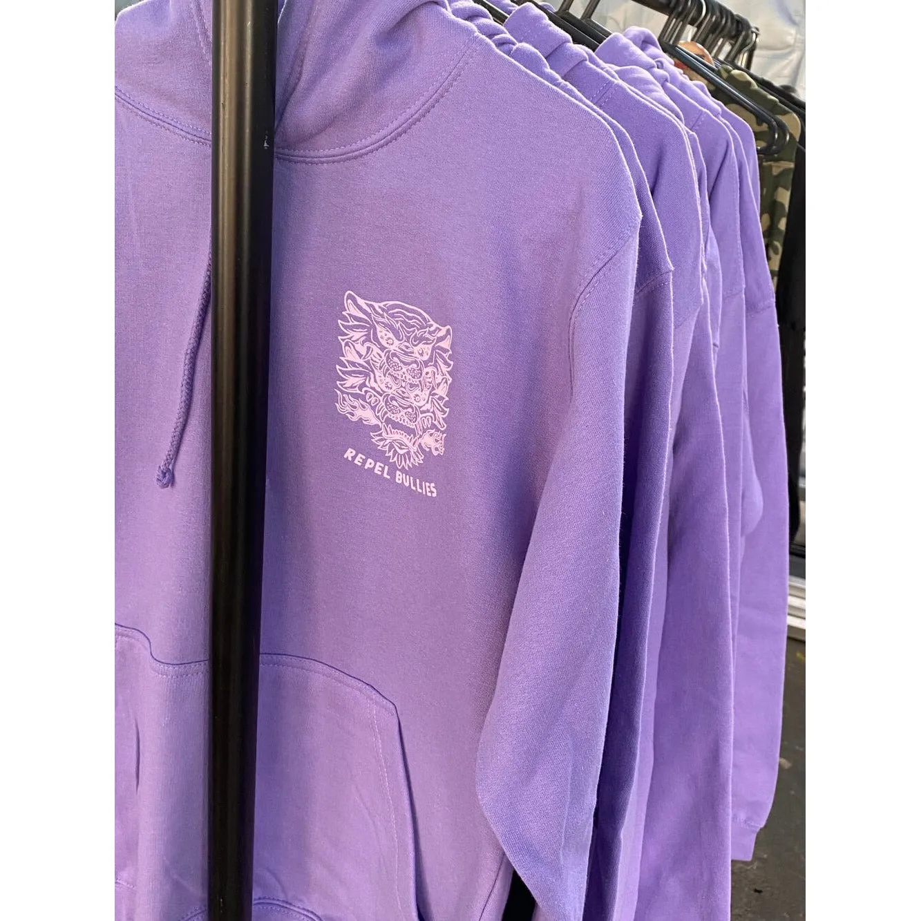 Do No Harm Take No Shit  - Lavender Hoodie