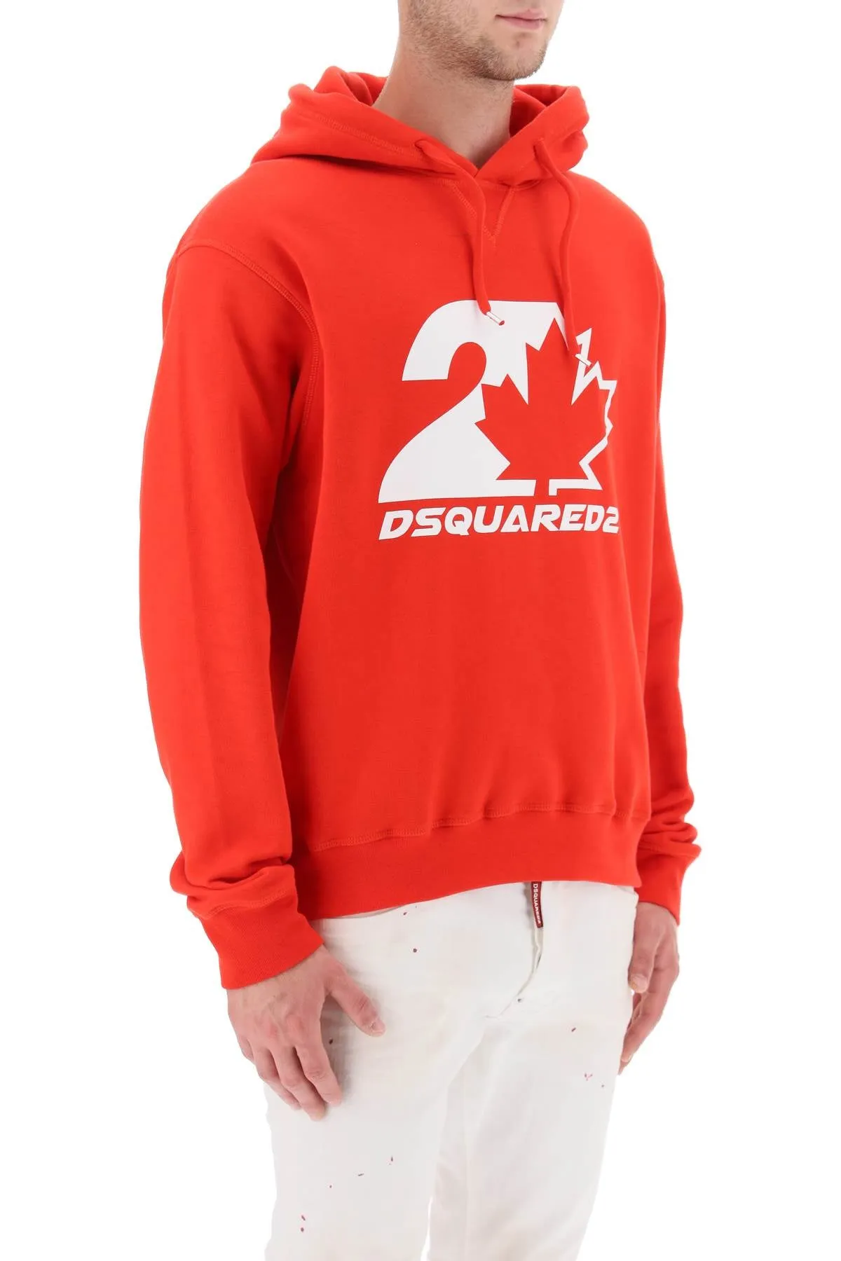 Dsquared2 printed hoodie