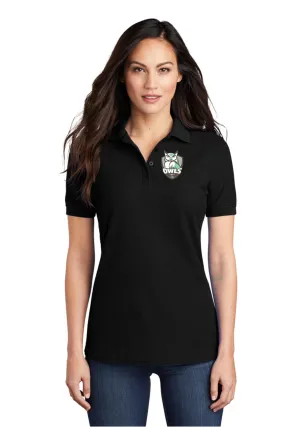 DSST Aurora Owls Ladies Pique Polo.