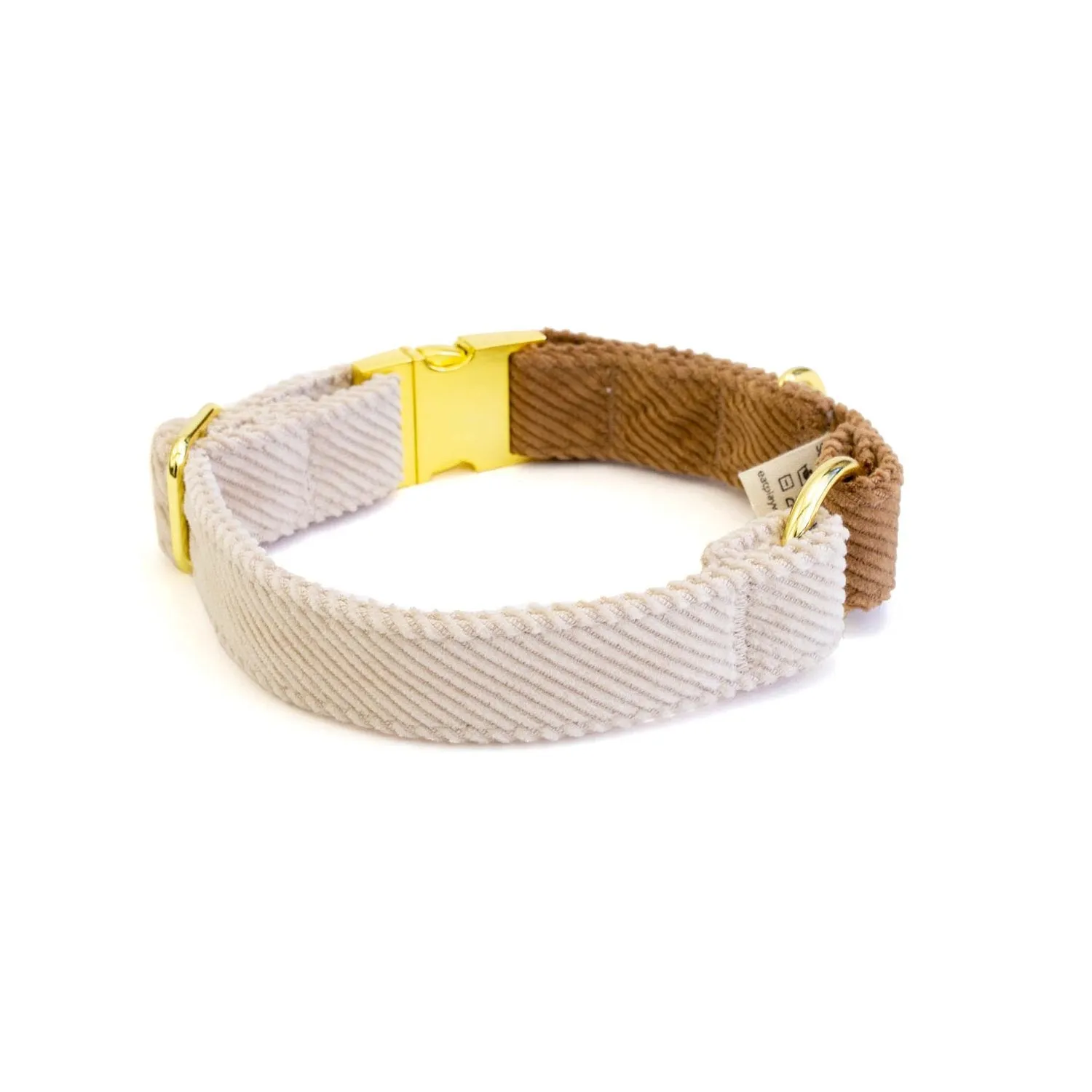 EatPlayWag Cappuccino Corduroy Collar