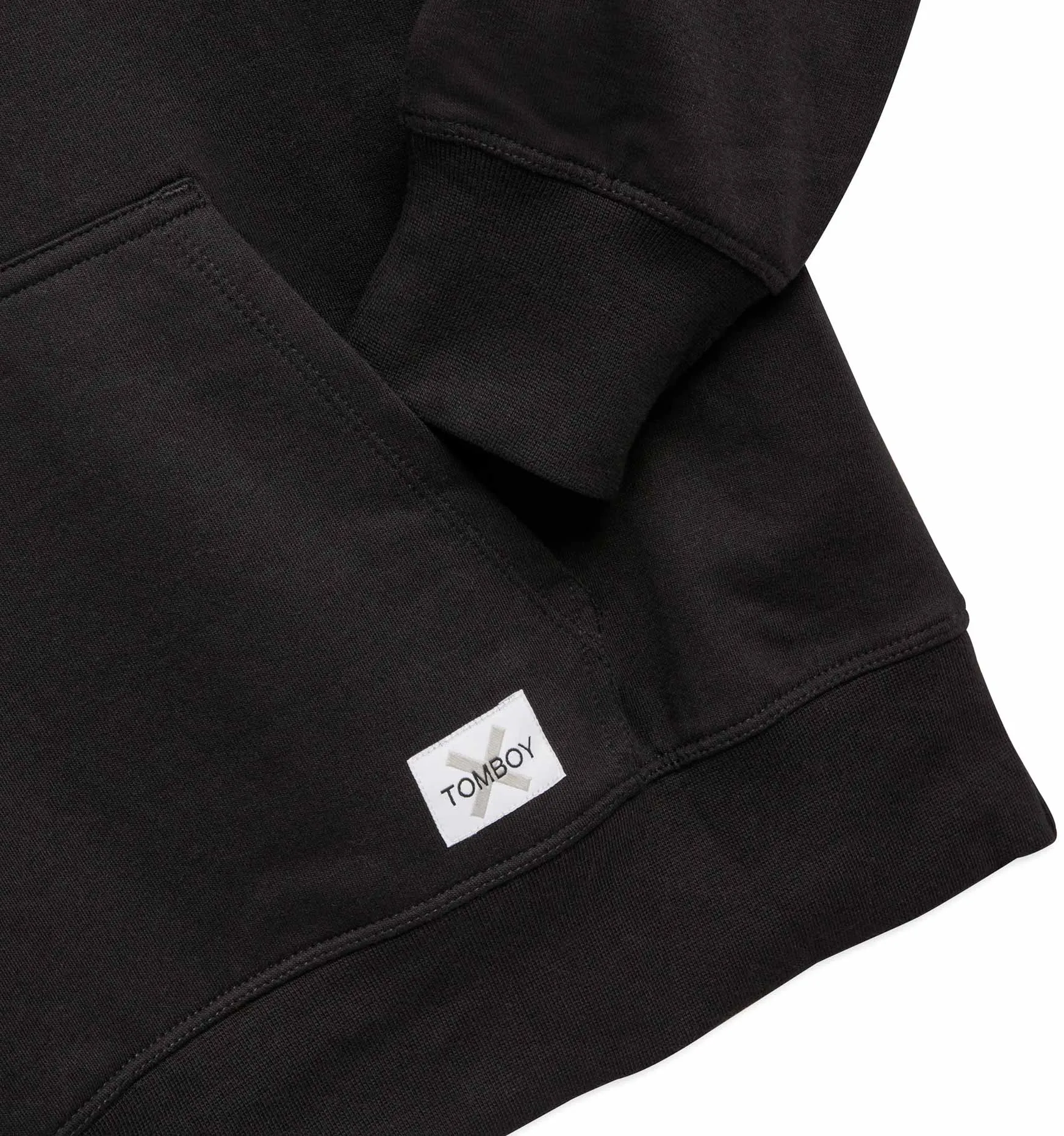 Eco Fleece Hoodie - Black