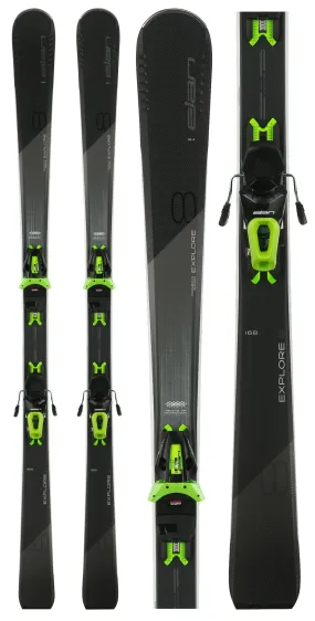 Elan Explore 8 Light Shift Men’s Ski with EL 10.0 Bindings