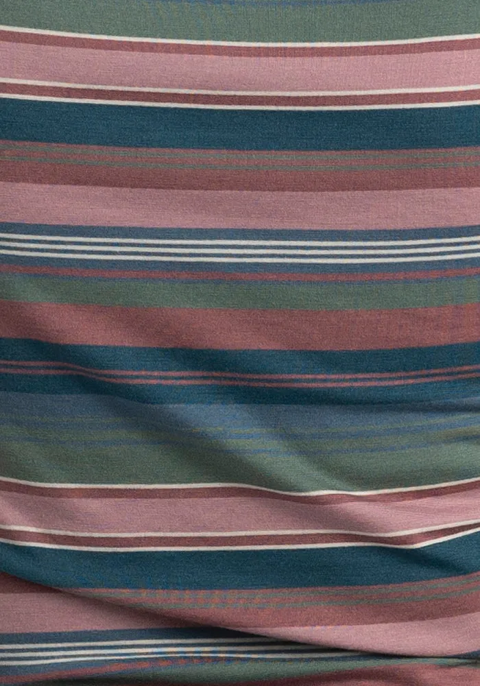 Elena V Neck - Adirondack 2.0 Stripe