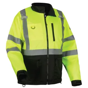 Ergodyne 23427 #8351 3XL Lime Hi-Vis Windbreaker Water-Resistant Jacket