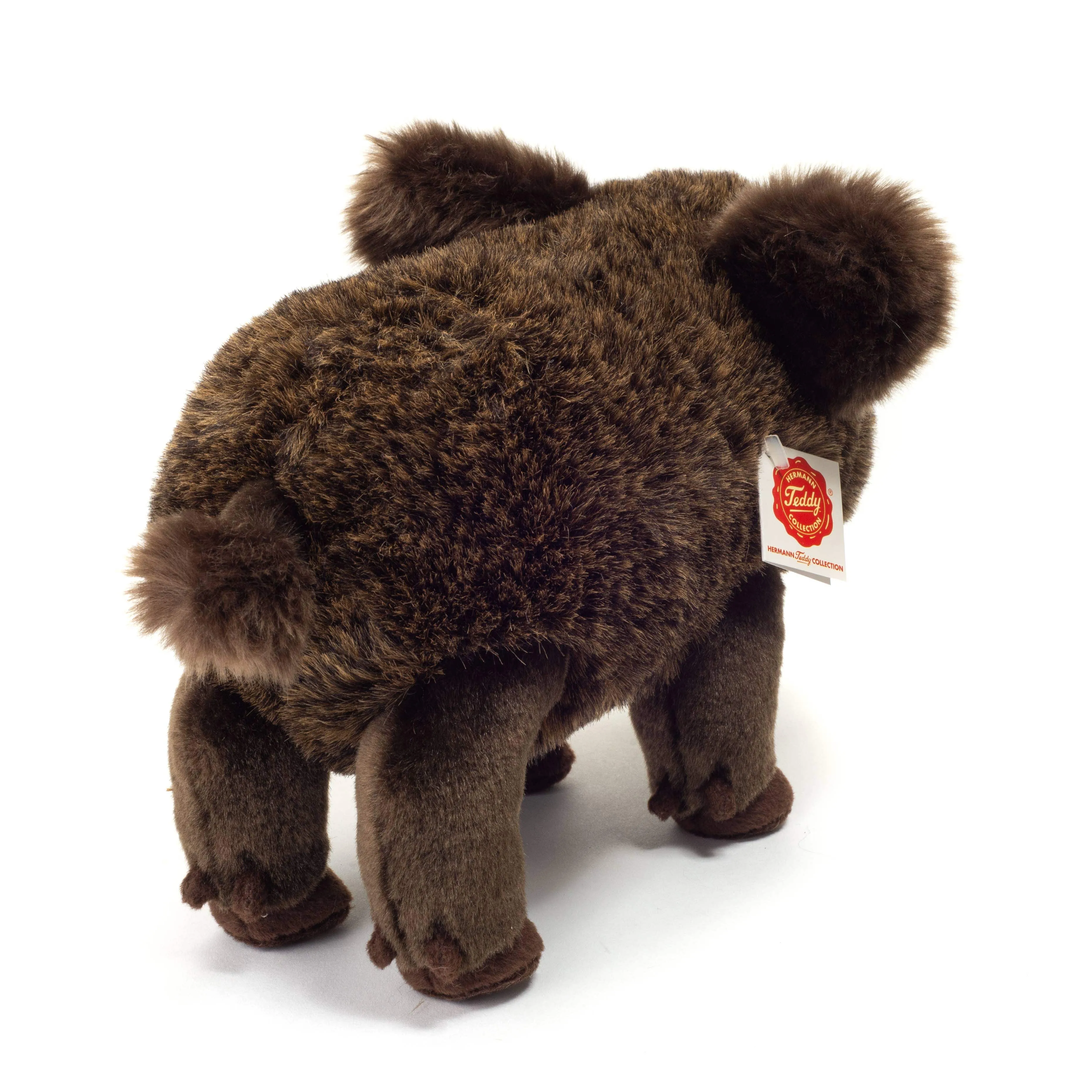 European Wild Boar 30 cm Fluffy Plush Animal by Teddy Hermann