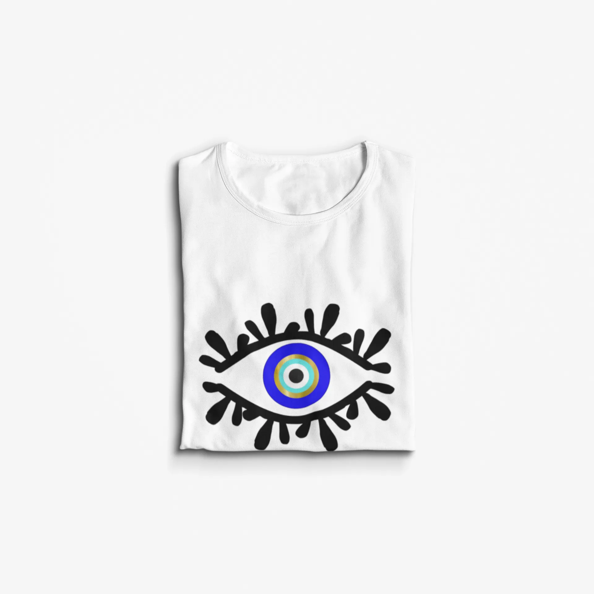 Evil Eye Design T shirt With Amida By Zaa