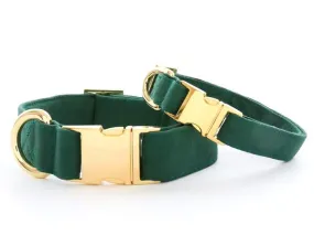 Foggy Dog Collar Evergreen