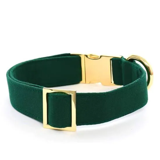 Foggy Dog Collar Evergreen