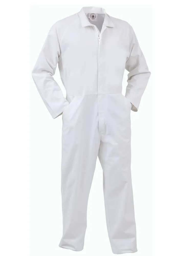 Food Industry Lightweight, Nylon Zip Overall