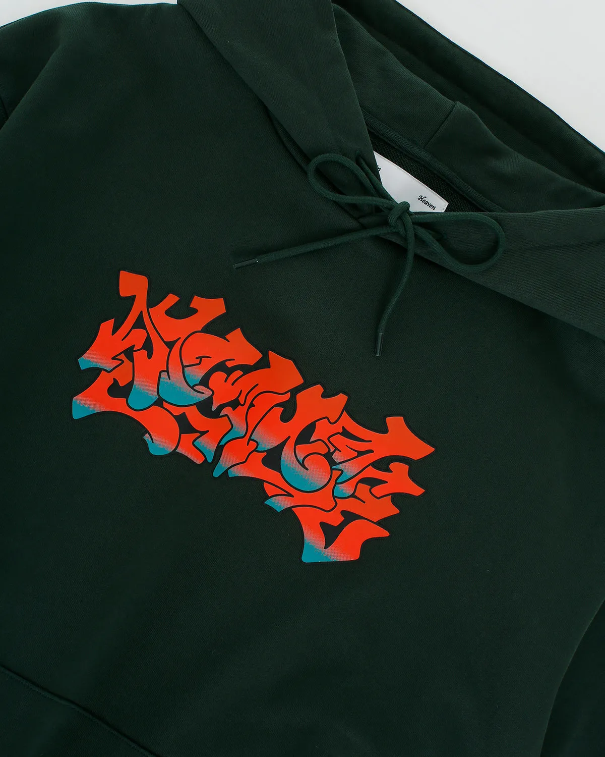 Forest Green Graffiti Logo Hoodie