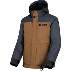 FXR  Child Kicker Jacket F.A.S.T. HydrX Thermal Flex Insulated Asphalt Copper