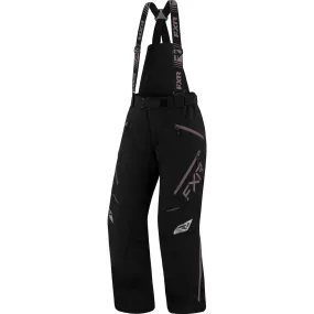 FXR Edge Snowmobile Pants Black/Muted Grape