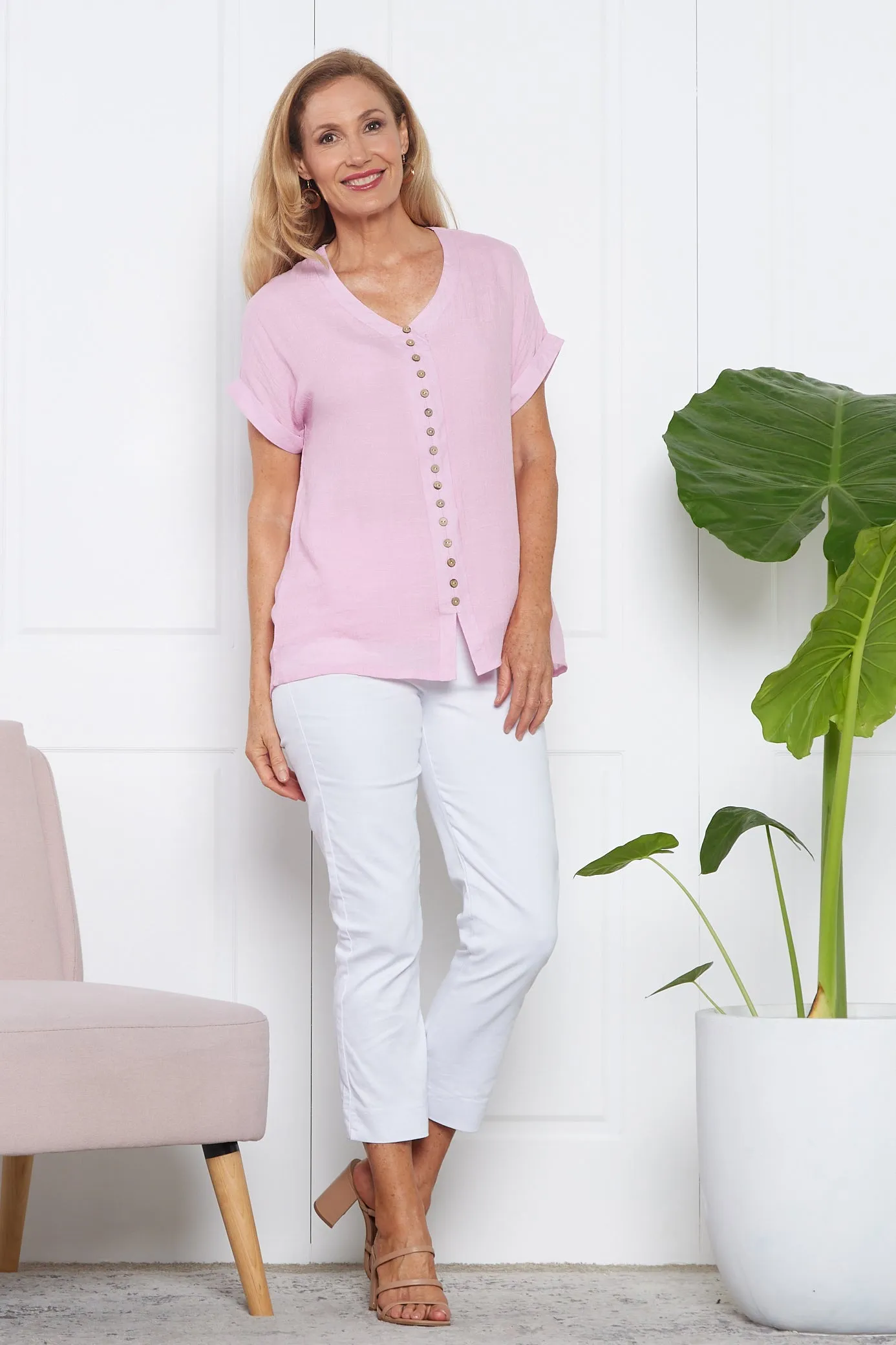 Gemma Top - Blush