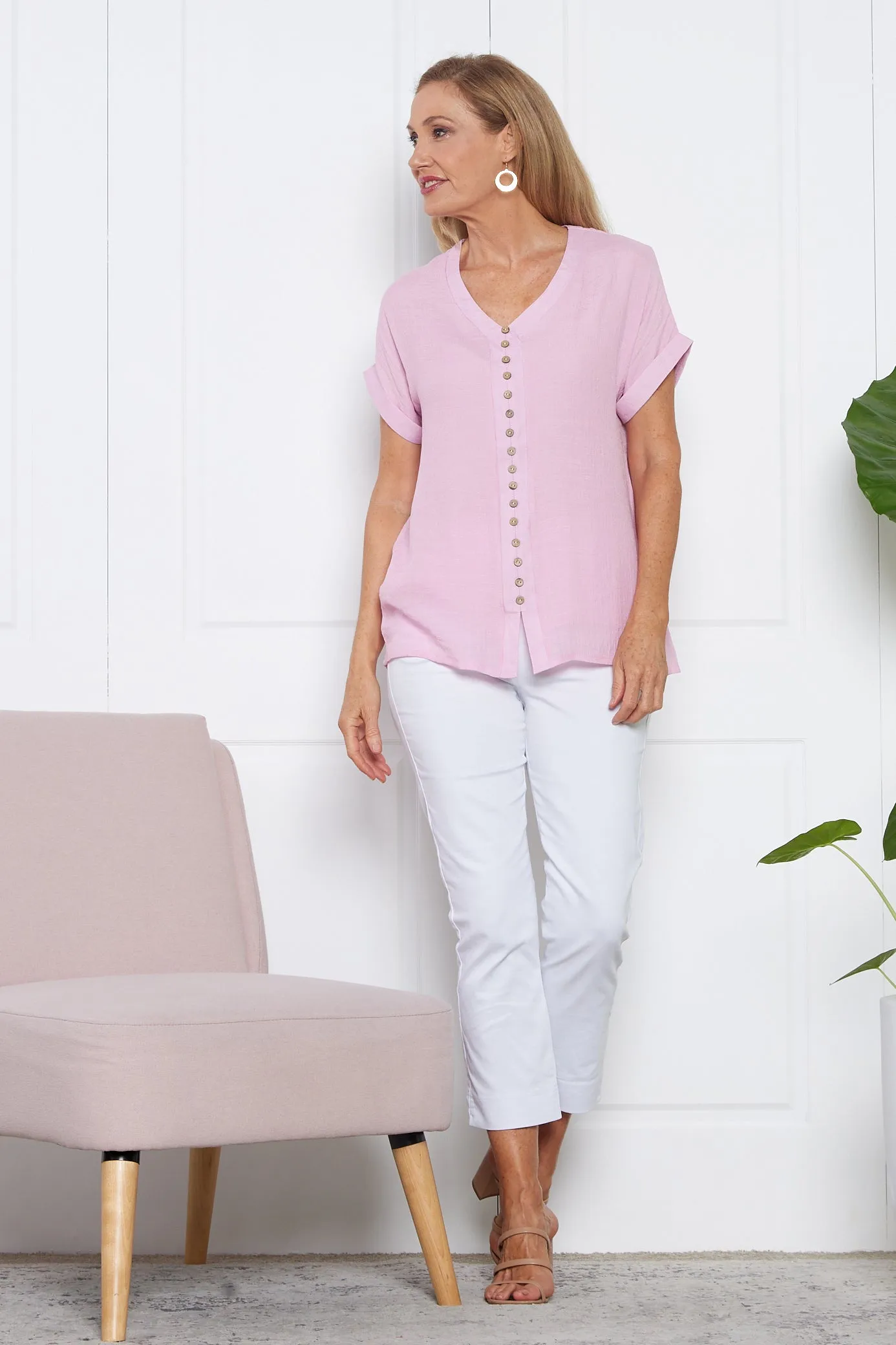 Gemma Top - Blush