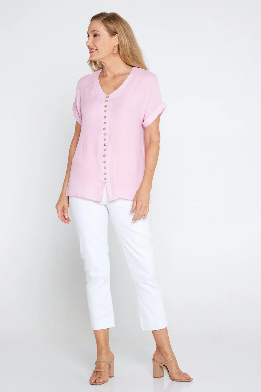 Gemma Top - Blush