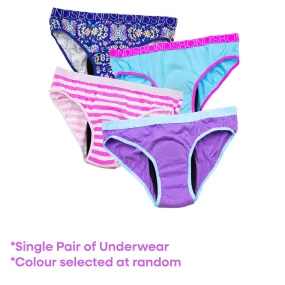 Girl's BONDS Bikini Brief with period pad (SINGLE)