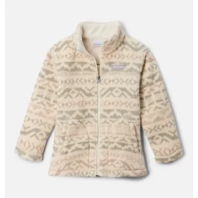 Girls' Printed Full Zip Fleece Jacket 2097061